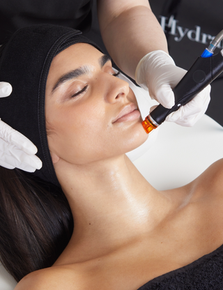 Aesthete Skin Studio Hydrafacial Treatment.